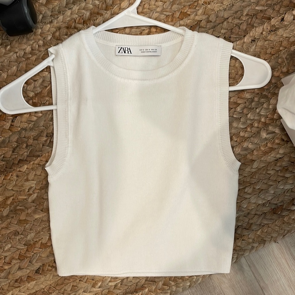 Zara Knit Crop Top in Small